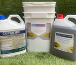 Load image into Gallery viewer, Surface Algae Attack Bundle (Small)—5L Cupricide Algaecide, 10kg Biostim Pellets, 5L Accelerator