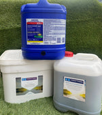 Load image into Gallery viewer, Standing Aquatic Weed Control (Large)— 20L Knock Out Aquatic Herbicide, 20kg Biostim Powder, 20L Biostim Accelerator