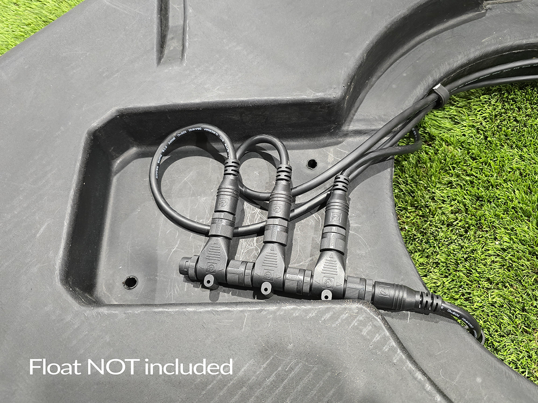 4 x LED Lights Kit [for Air-O-Lator Fountains] 20m Cable