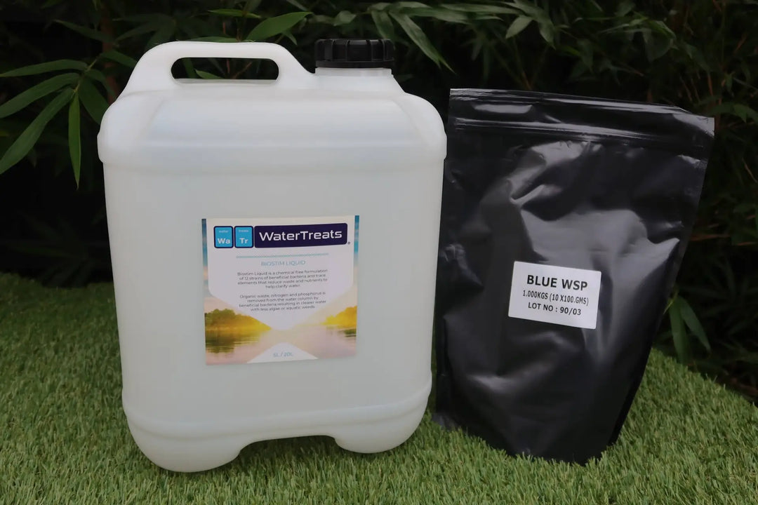 Dam Makeover Bundle (Large)—10 x Dyes, 20L Biostim Liquid