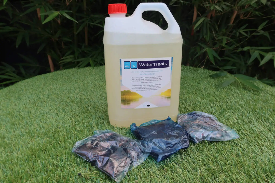 Dam Makeover Bundle (Small)—3 x Dyes, 5L Biostim Liquid