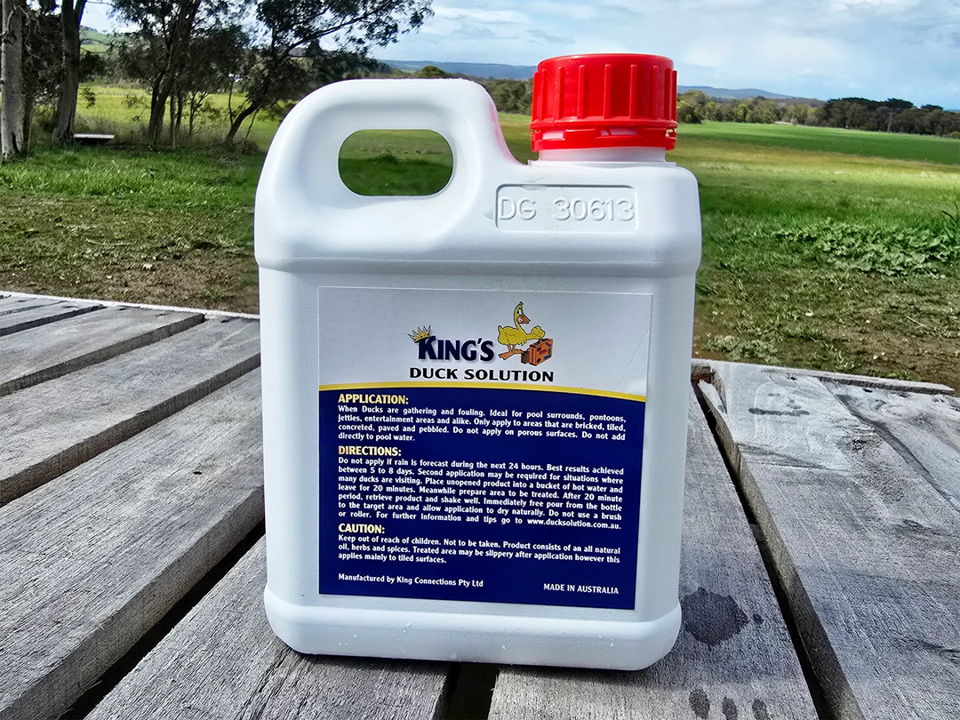 King’s Duck Solution—Duck Repellent (1L)