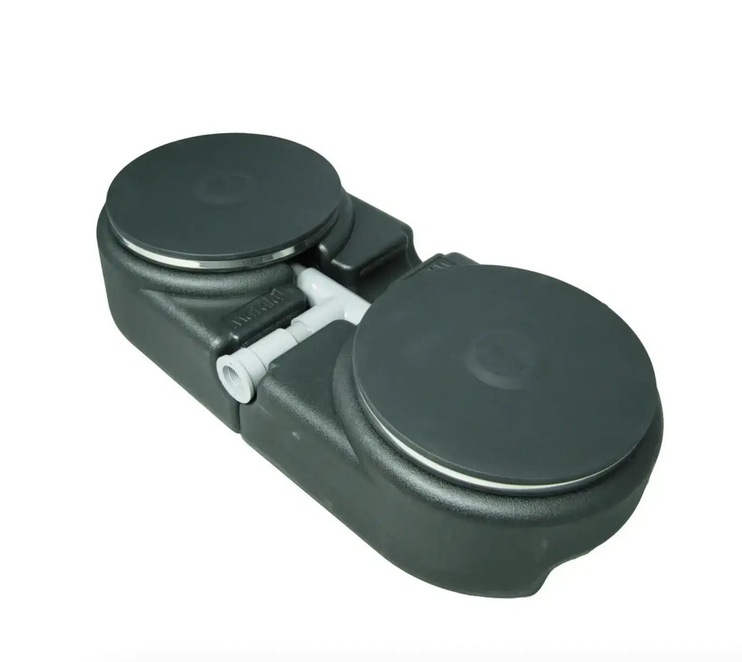 Matala MDB22 – 2 x 9″ Fine Bubble Membrane Diffuser Discs With Double Base