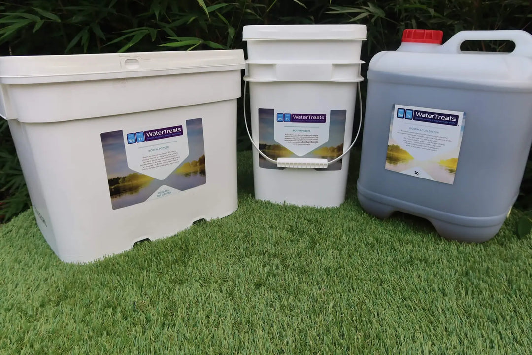 Natural Dam Kickstarter Bundle (Large)—20kg Biostim Powder, 20L Biostim Accelerator, 10kg Biostim Pellets