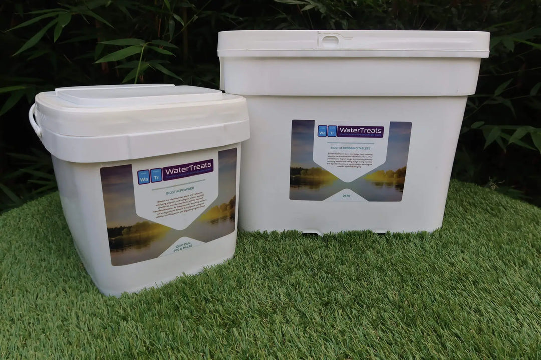 Sludge Reducer Bundle (Medium)—20kg Biostim Tablets, 10kg Biostim Powder