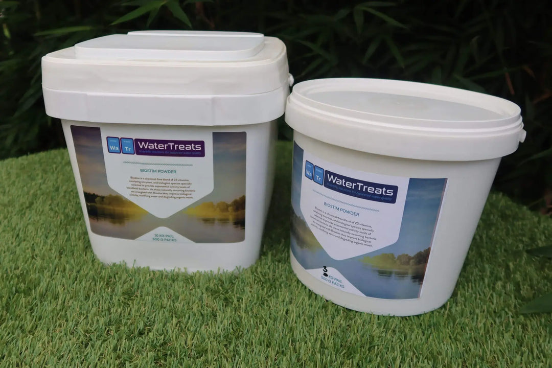 Sludge Reducer Bundle (Small)—10kg Biostim Tablets, 3kg Biostim Powder