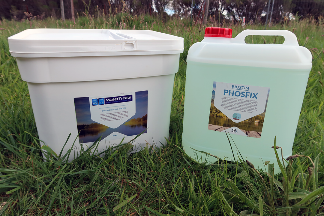 Dam Reset Bundle (Large) – 20L Biostim PhosFix + 20kg Biostim Tablets