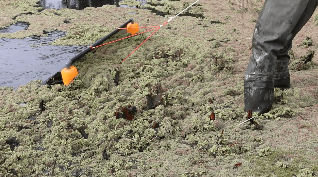 DeSkuzzer 2.0—Remove Aquatic Weeds, Algae and Debris from the Surface of Dams