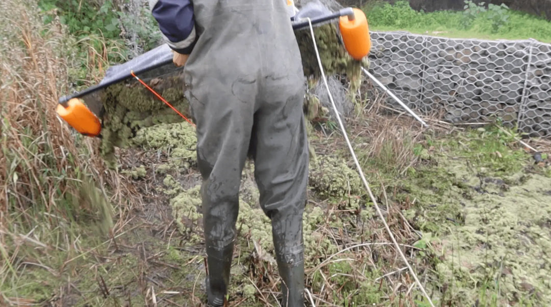 DeSkuzzer 2.0—Remove Aquatic Weeds, Algae and Debris from the Surface of Dams