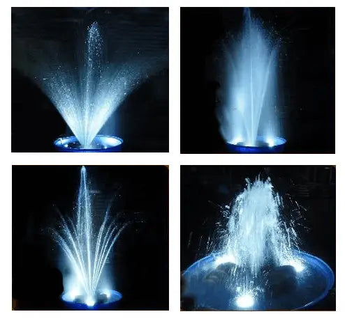 Matala Floating Fountain, Lights and 4 Nozzle Kit (20m Cable)